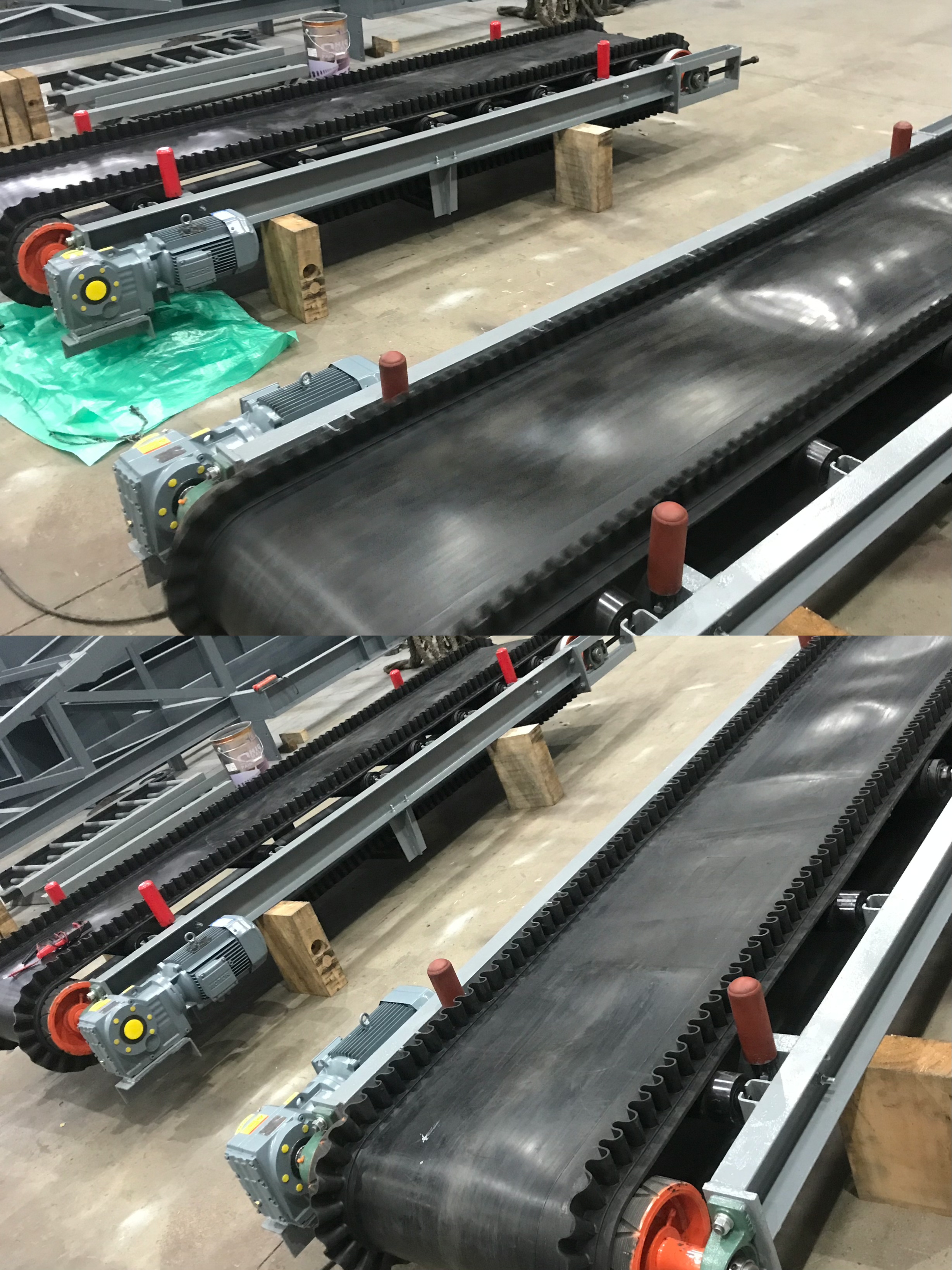 Belt conveyor commissioning, pag-install at paghahatid