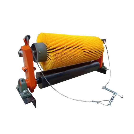 Hindi pinapagana ang rotary brush belt cleaner